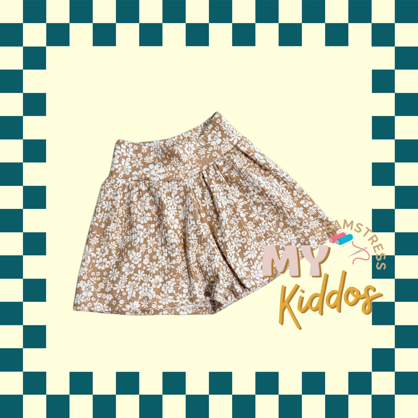 6-9m flowy shorts with waistband rts