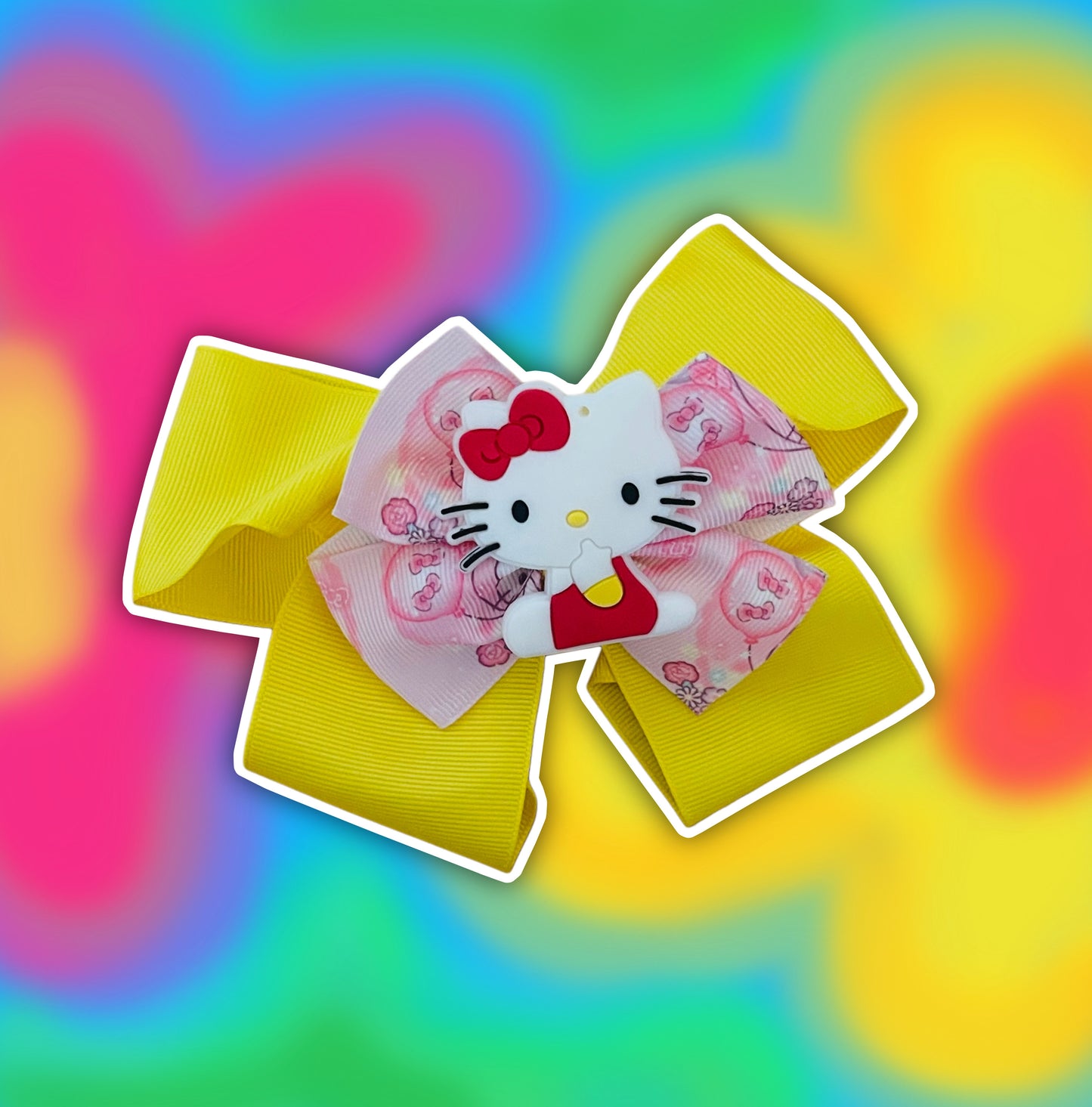 kids HK bow RTS yellow