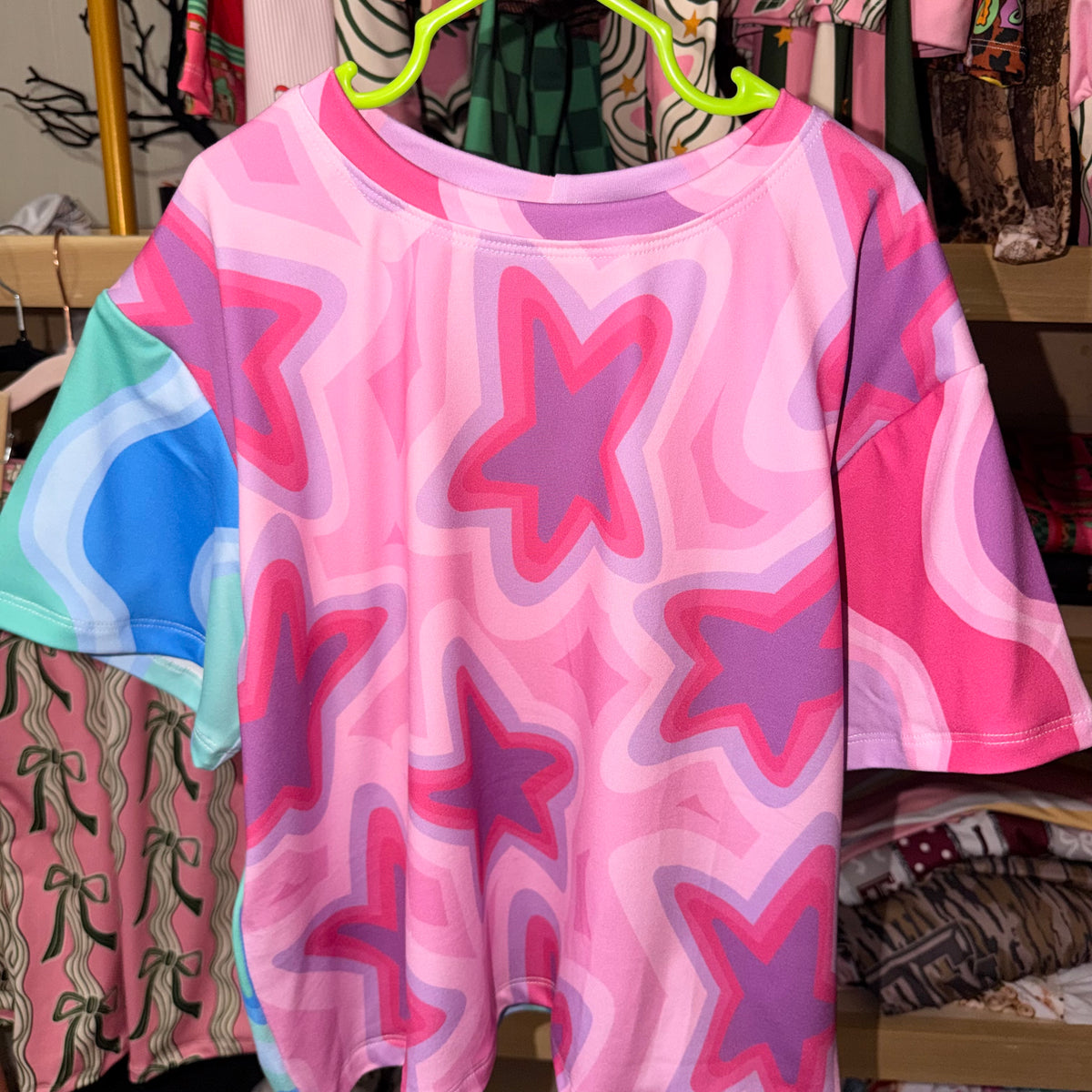 Amber- 6/7 ss oversized tee rts