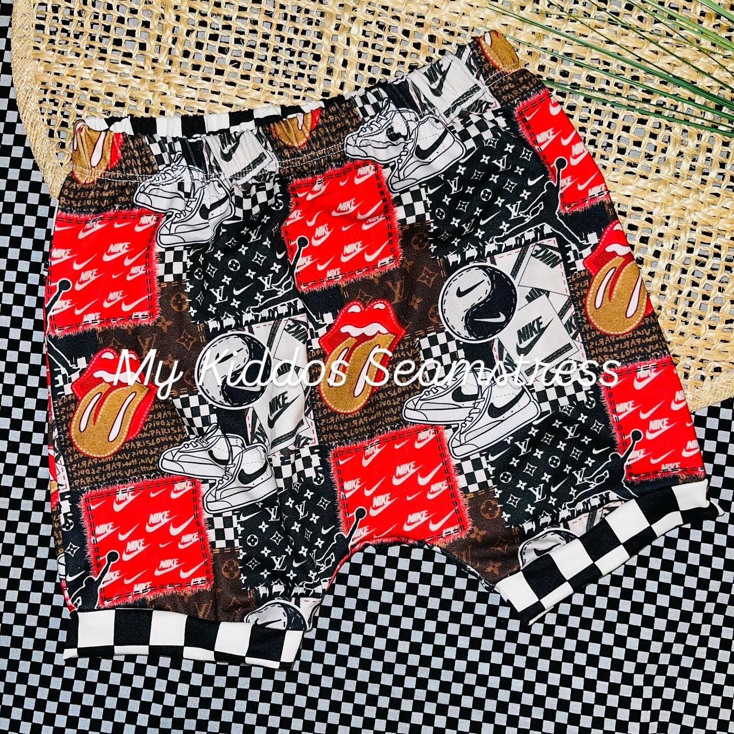 2/3 just do it boujee kangaroo shorts RTS