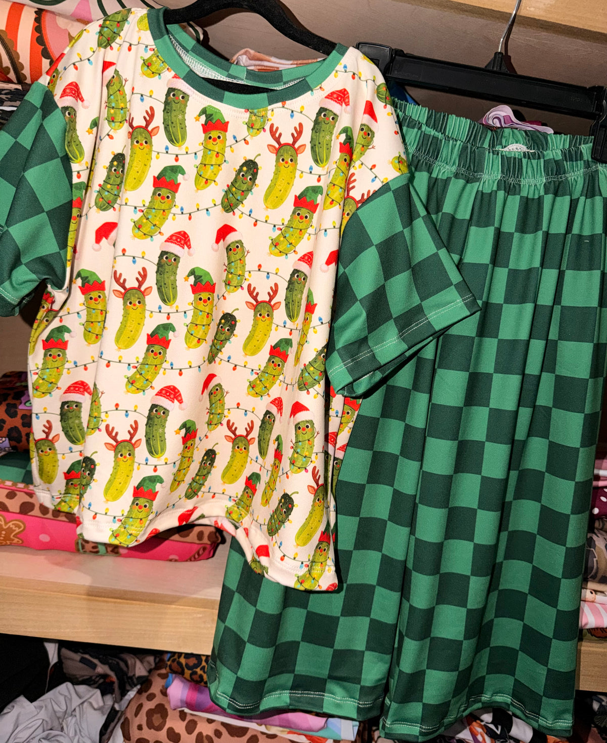 4T SET oversized tee & flowy pants RTS