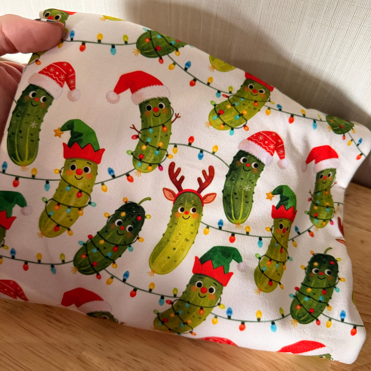 Ashley- Christmas pickles regular headband