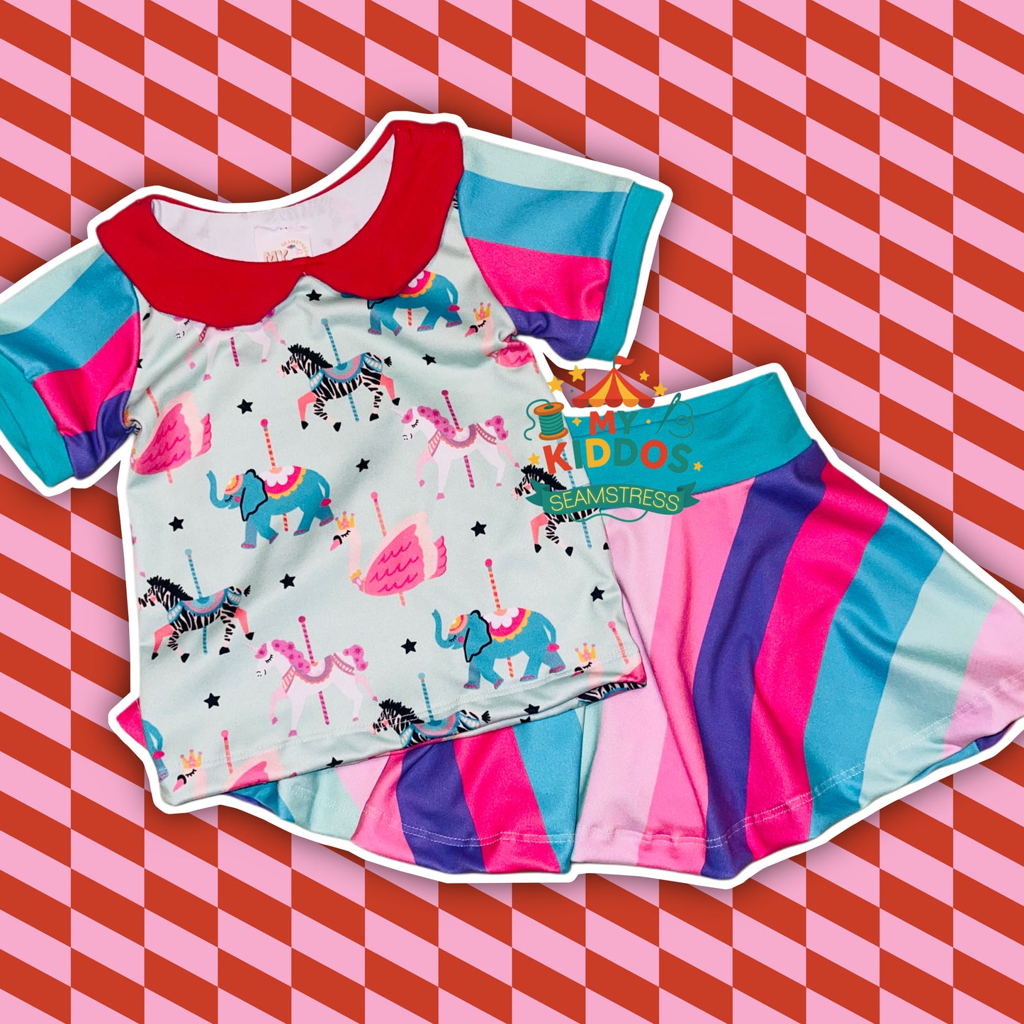 12/18m top & skirt SET RTS