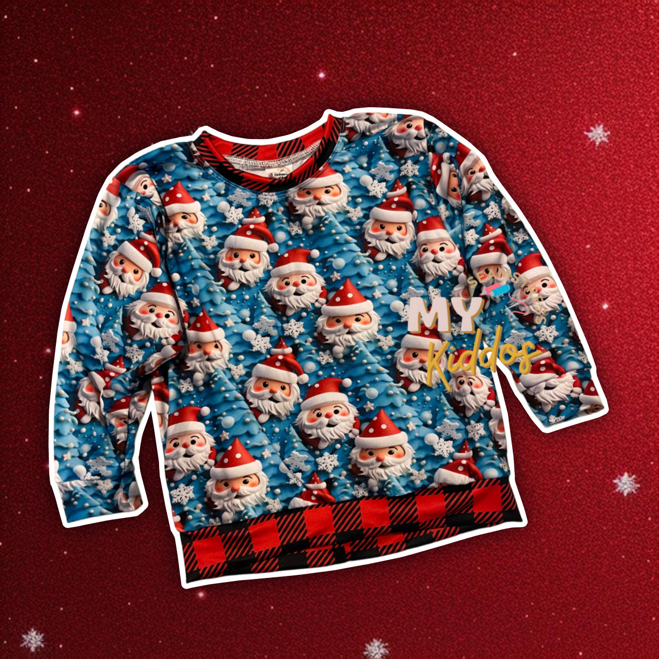 3/4 santa lounge sweatshirt rts