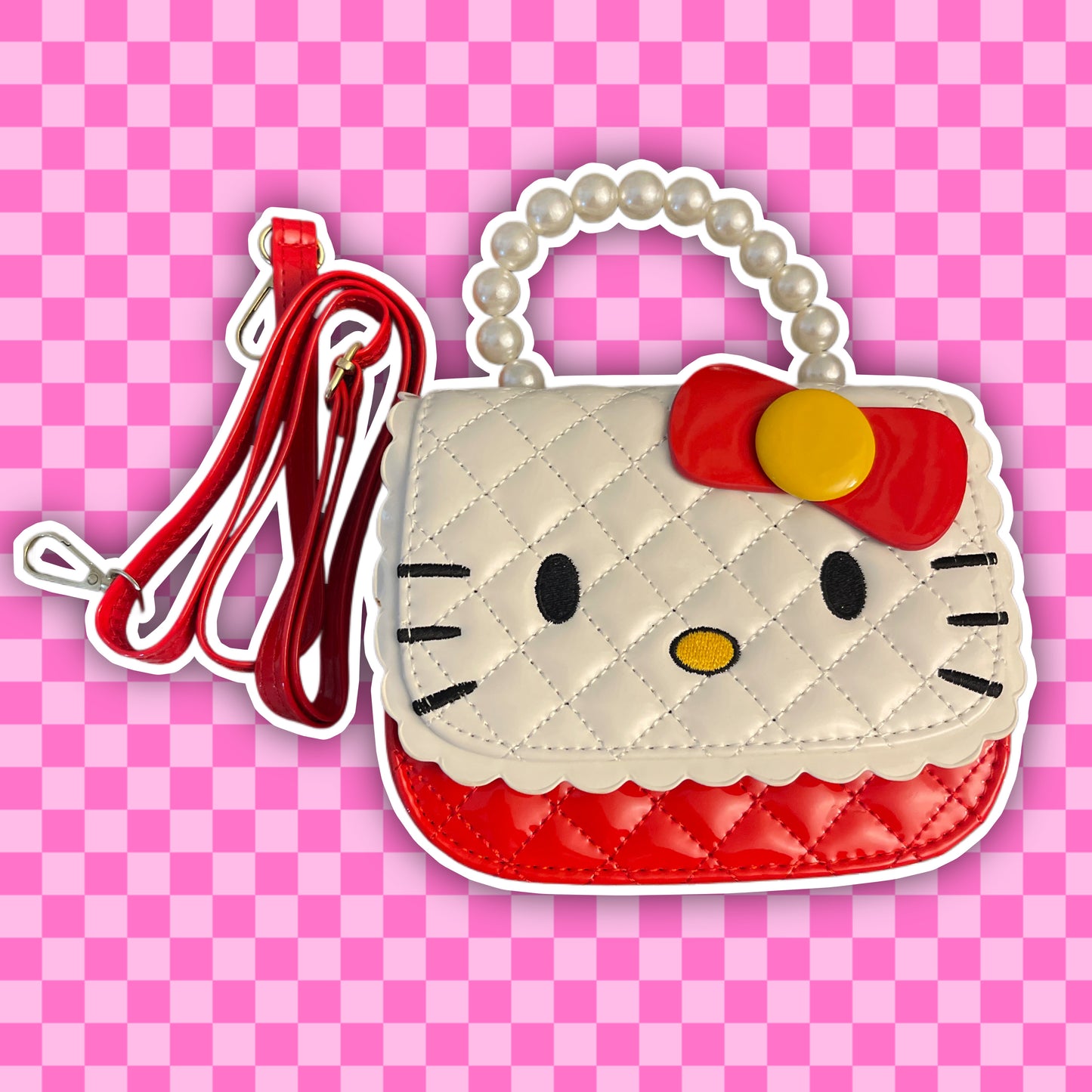 Mini purse HK red