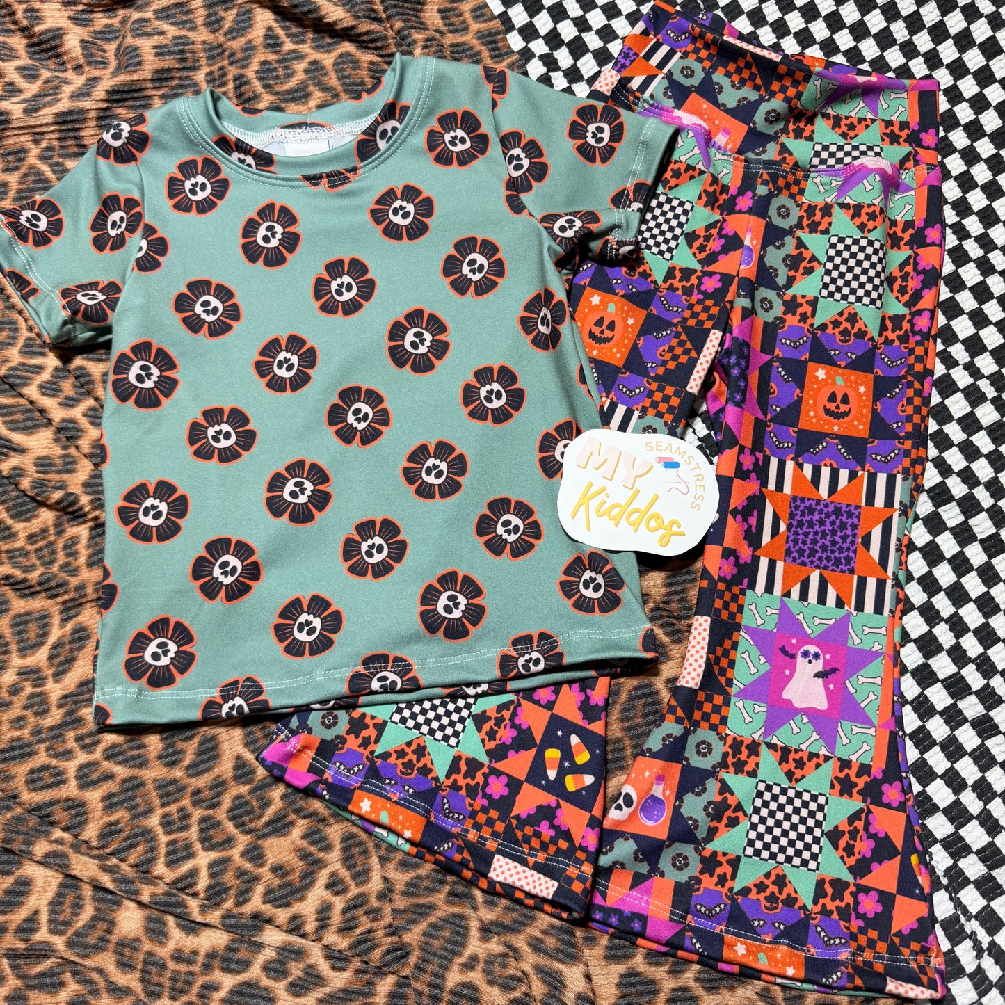 18m hudson tee & 18/24m flare pants SET RTS