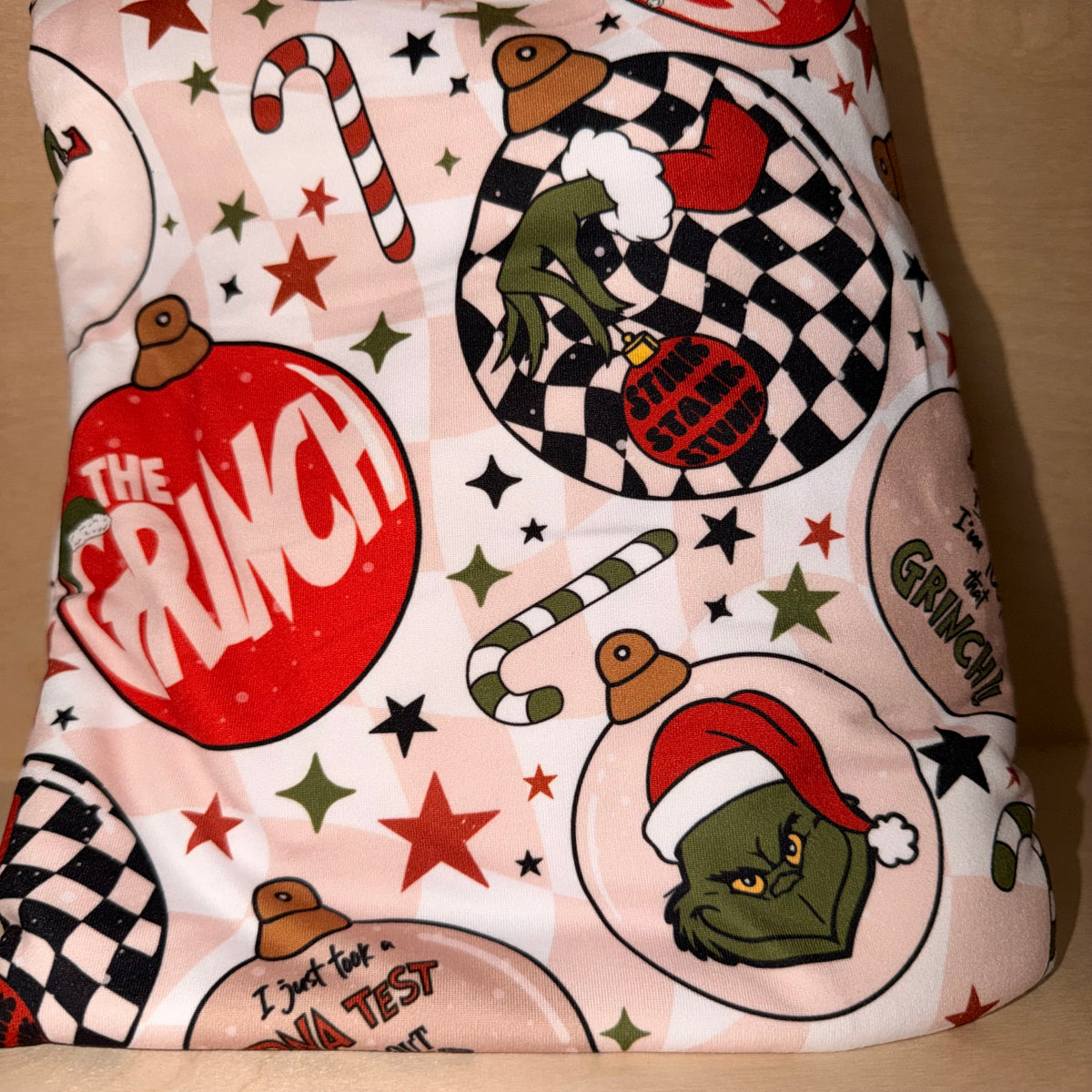 Hannah- green guy ornaments 3/4 LS SIMPLE TEE 5/10 BD TAT