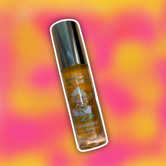 SS rosehip infused lip oil lemon meringue flavored RTS