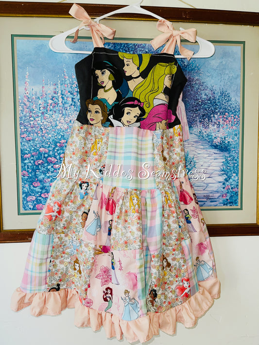 Size 8 upcycled dress RTS