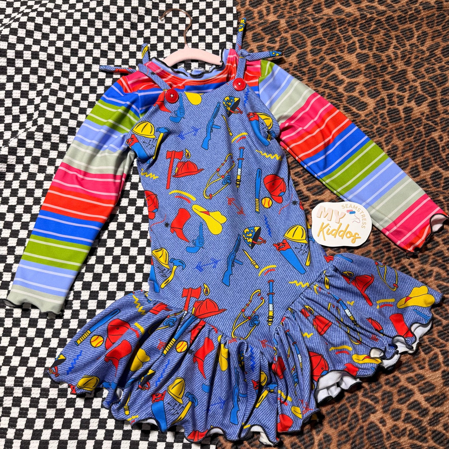 size 6/7 emilia leo and size 7 hudson tee rts SET