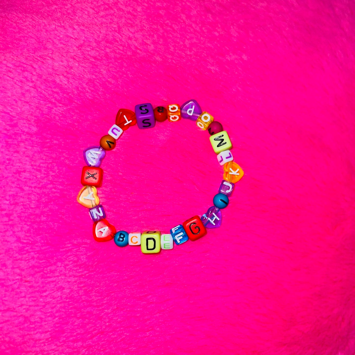 ABCs bracelet RTS