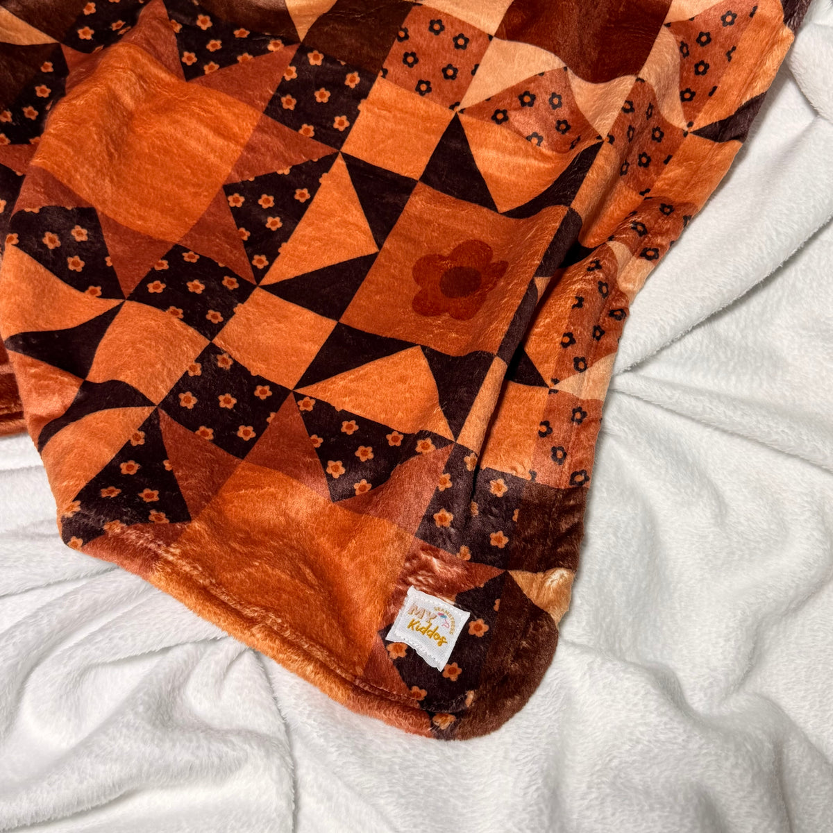 40"x65" minky blanket single layer soft on both sides RTS fall