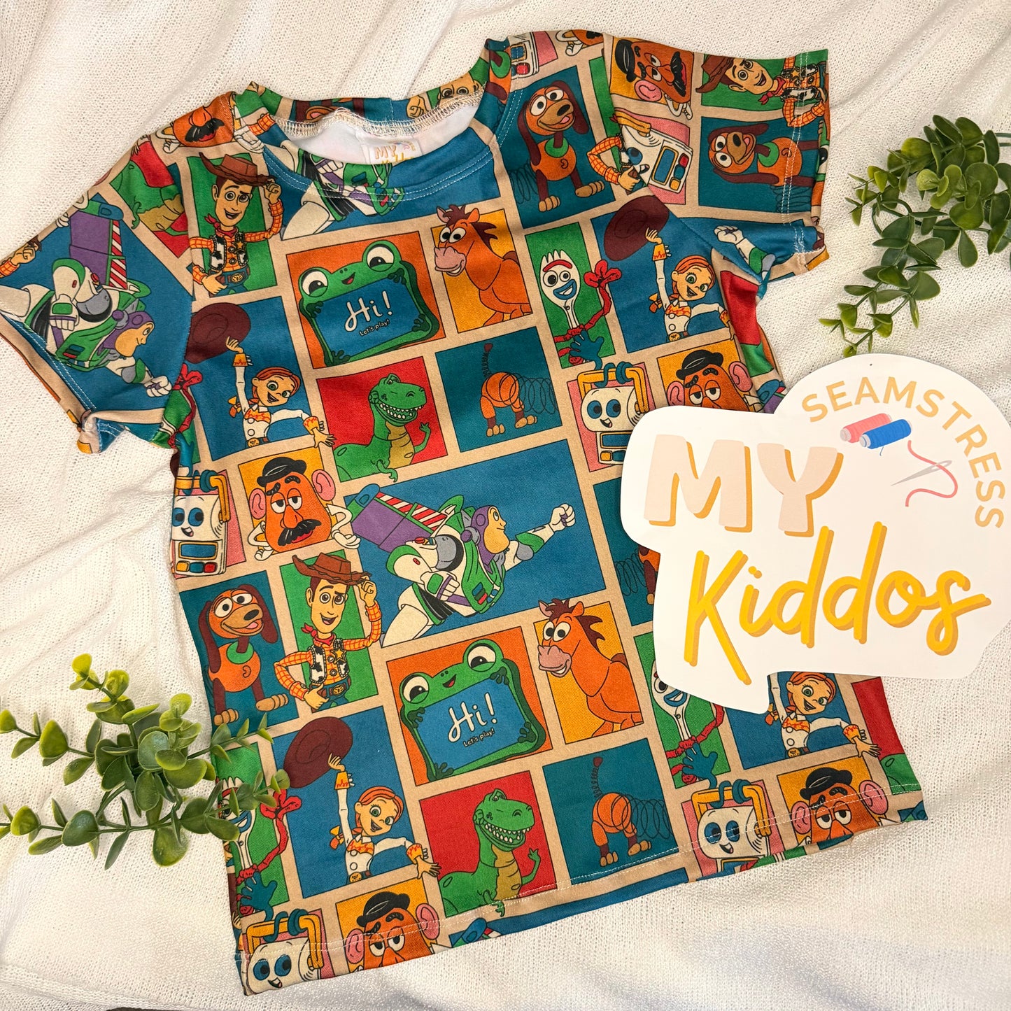 Size 3T handmade hudson tee rts