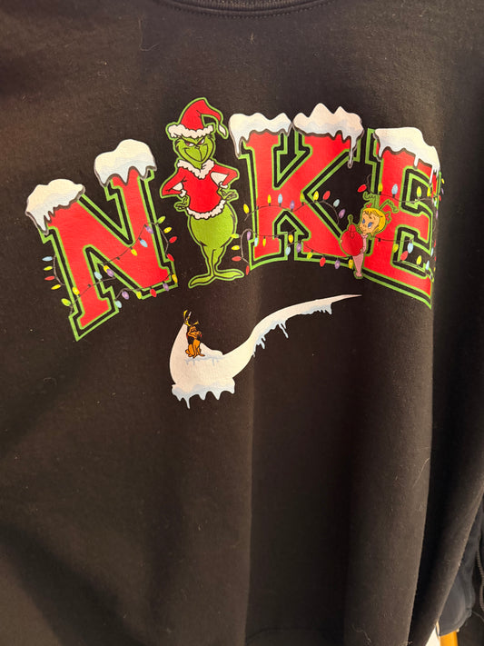 leigha- green guy nike upcycle: size 10 lounge sweatshirt surprise coord for JACE
