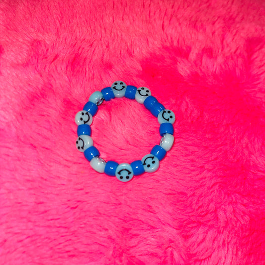 Blue smileys small bracelet rts