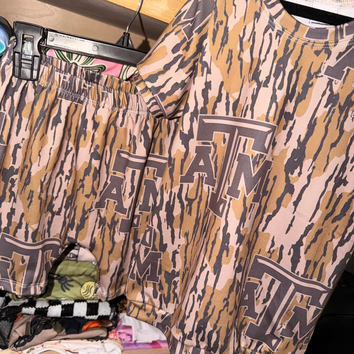 5/6 simple tee and playshorts rts set