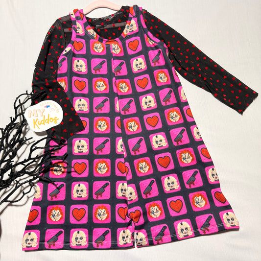 Size 6 SET (sunny romper and mesh hudson tee) rts
