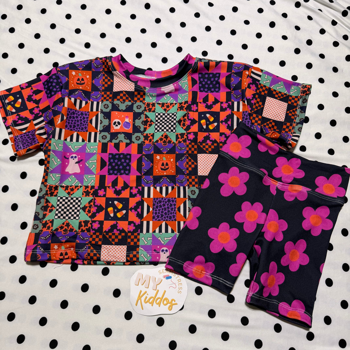 18/24m oversized tee & biker shorts set RTS