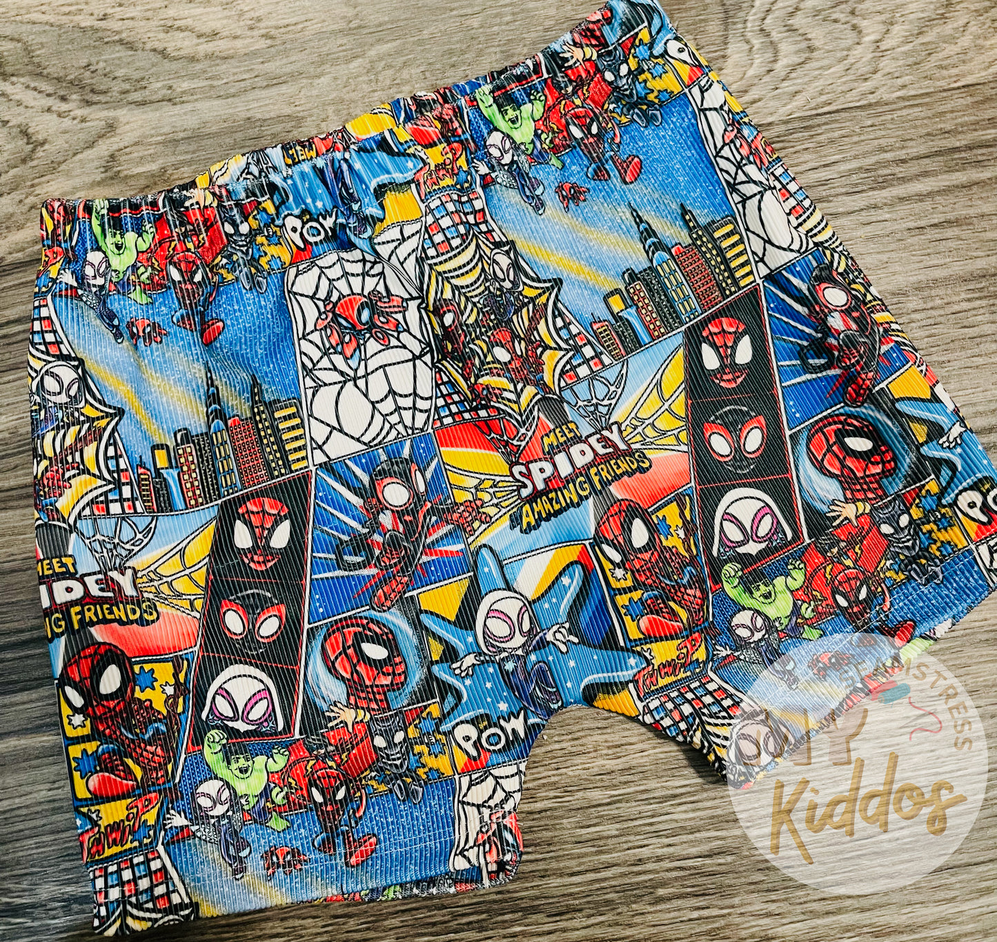 4t spidey swim shorts rts