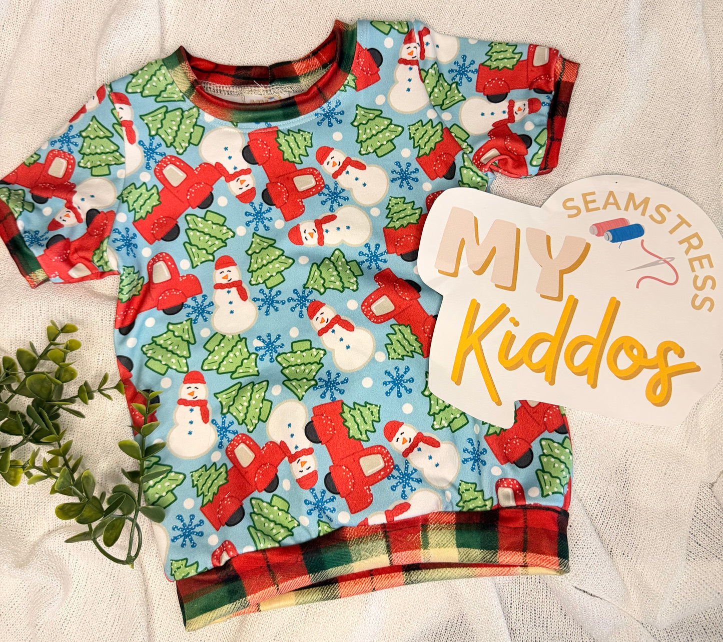 12/18m handmade simple tee RTS