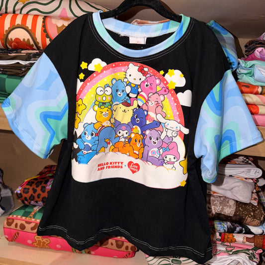 3T oversized tee RTS upcycled