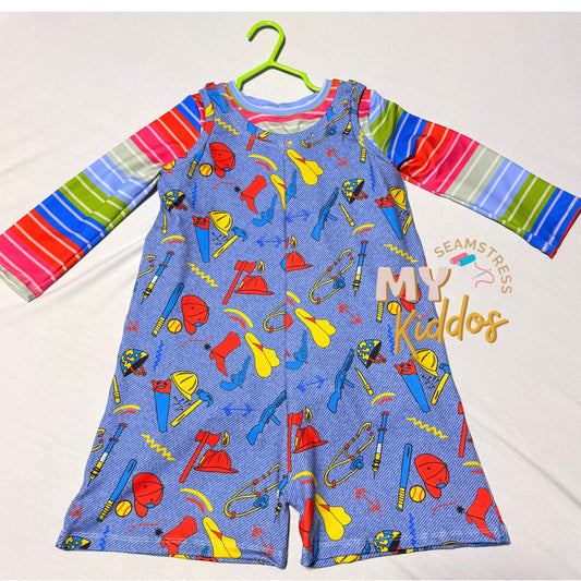 5T set (sunny romper and hudson tee) rts