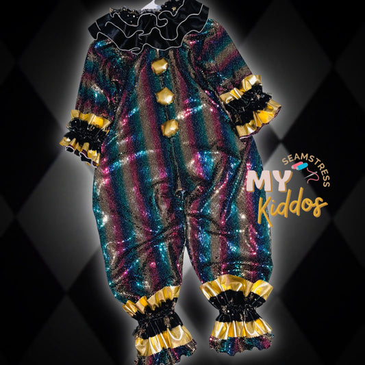Size 8/9 Mystic Clown outfit RTS