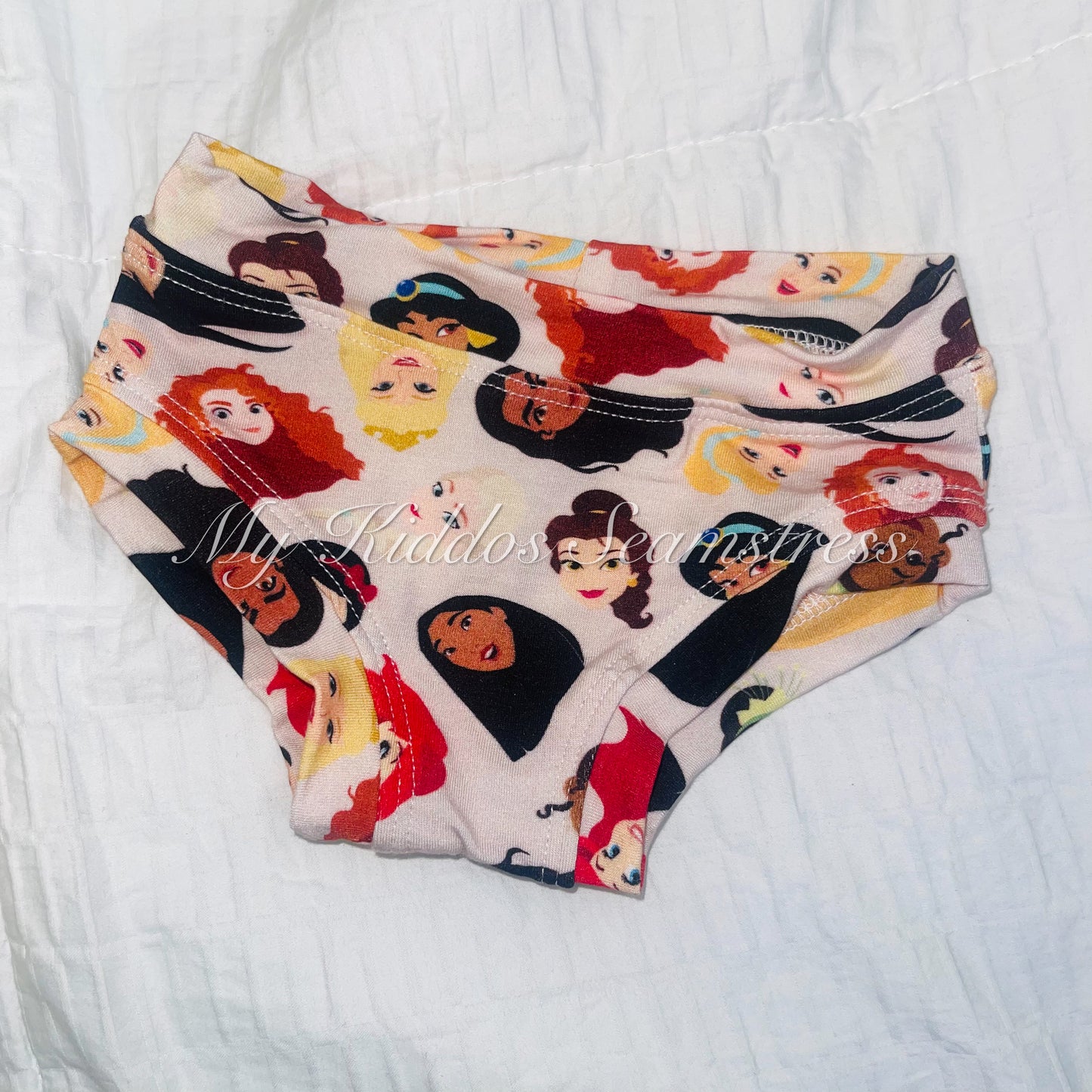 2T princess bamboo undies RTS