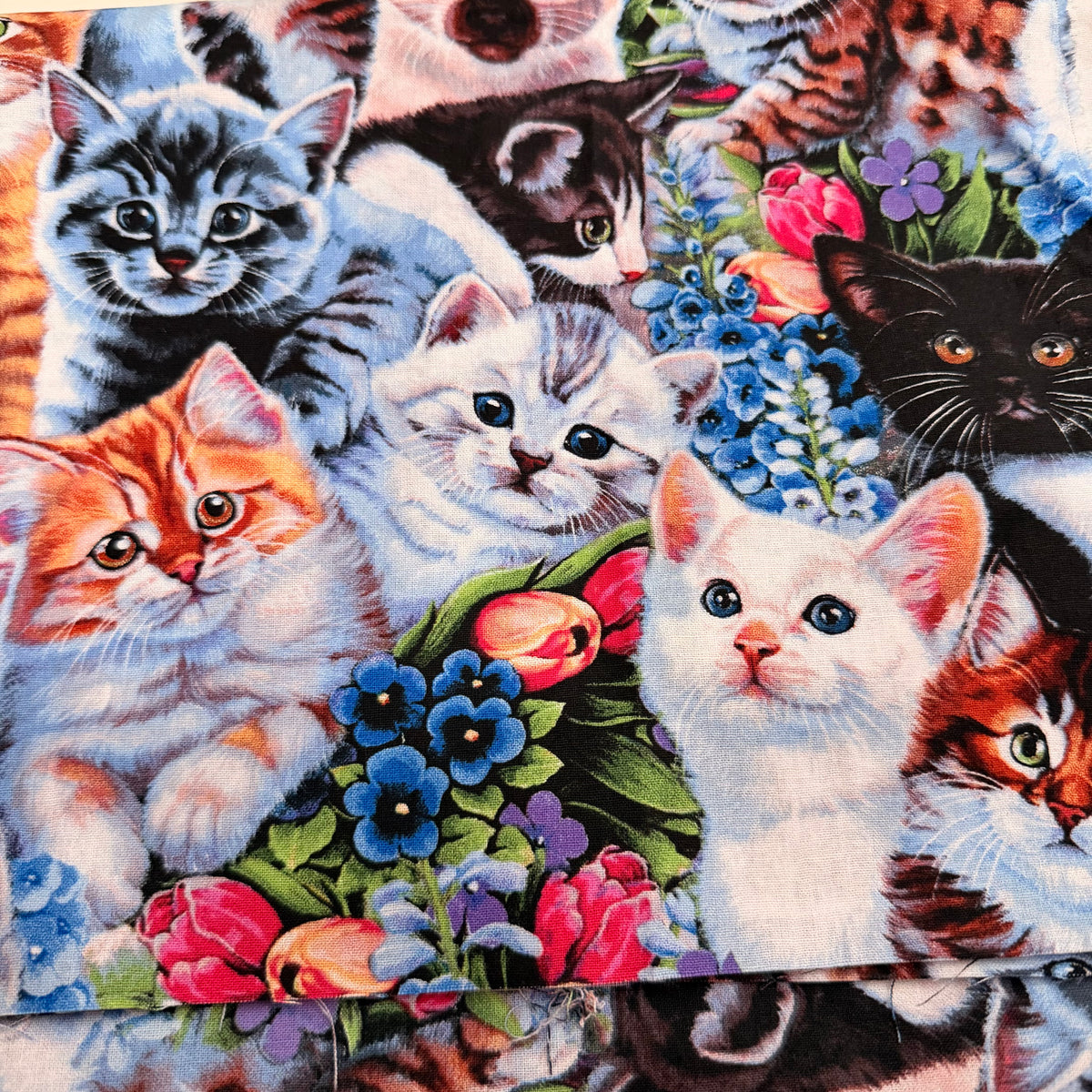 holly- cat woven fabric: 3T flowy pants