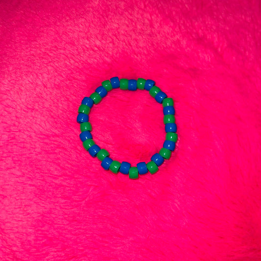 Green & blue bracelet rts