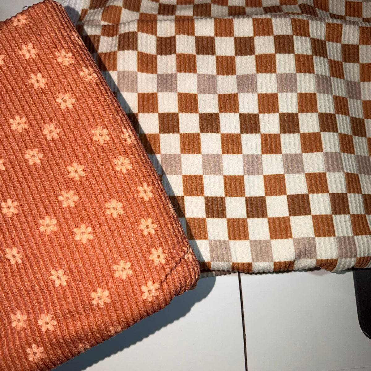 Tori just checkered 2/3 lounge sweatshirt