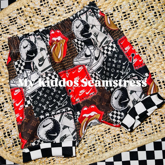 3/6m boujee kangaroo shorts RTS