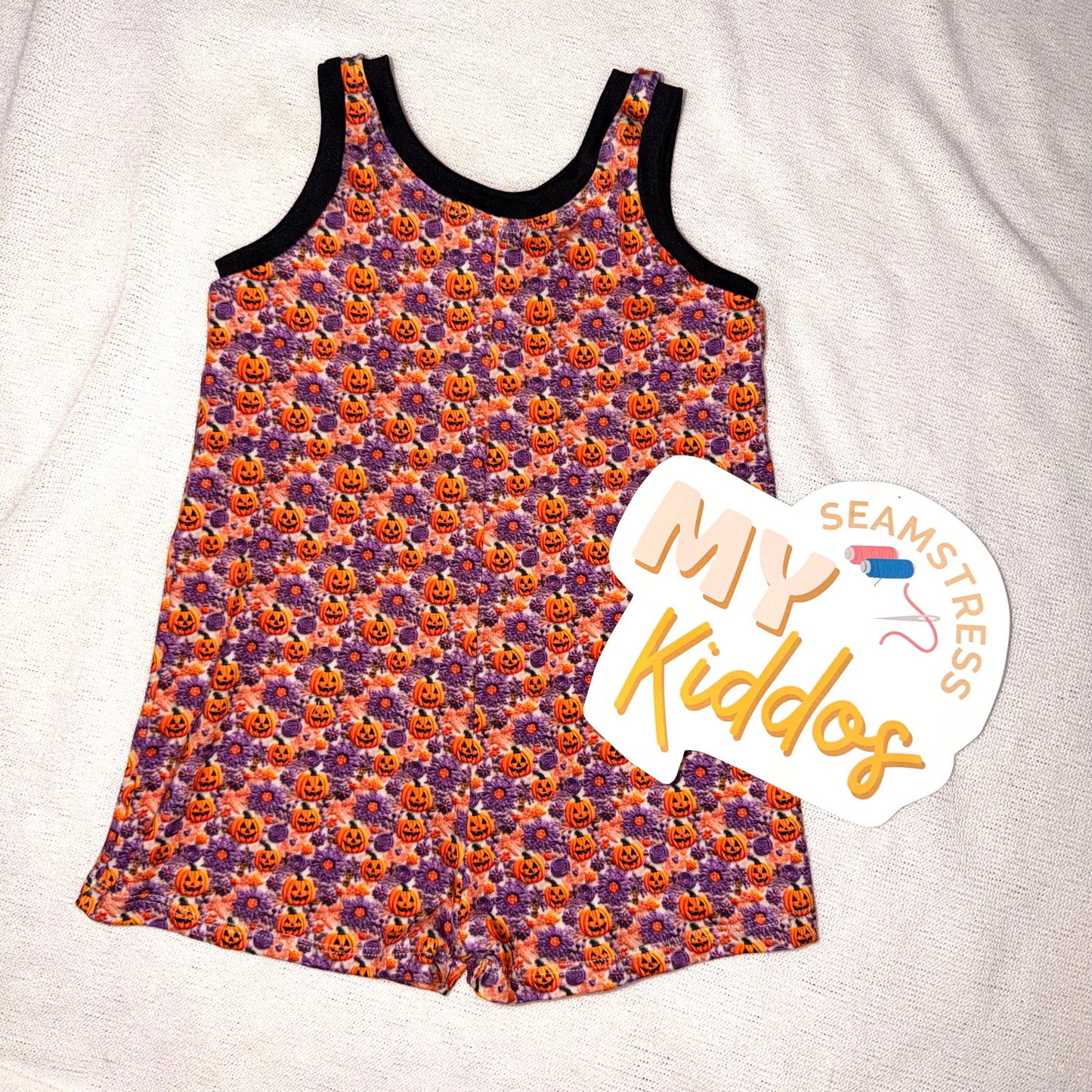 18/24m sunny romper shorties length RTS
