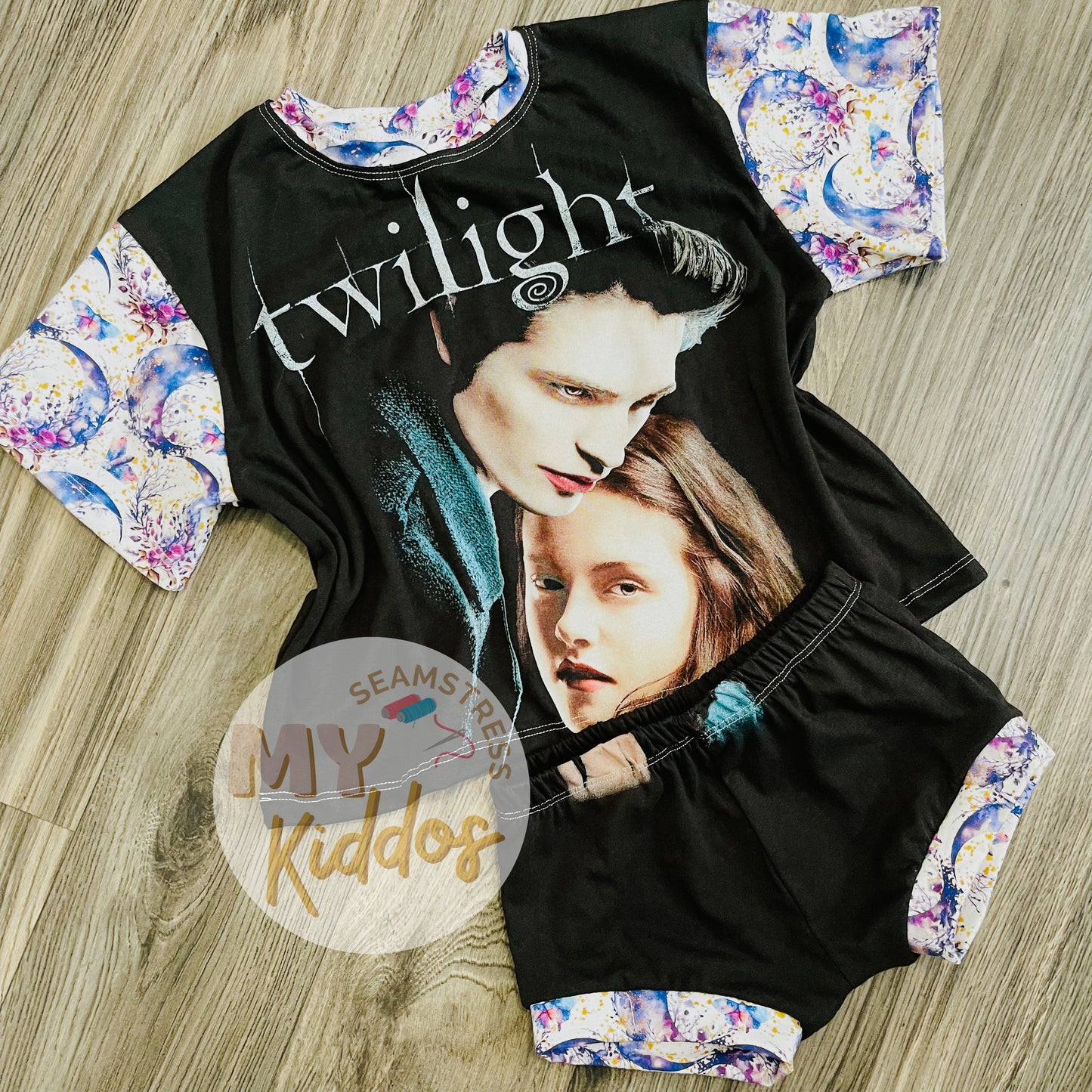 4T twilight upcycled outfit RTS