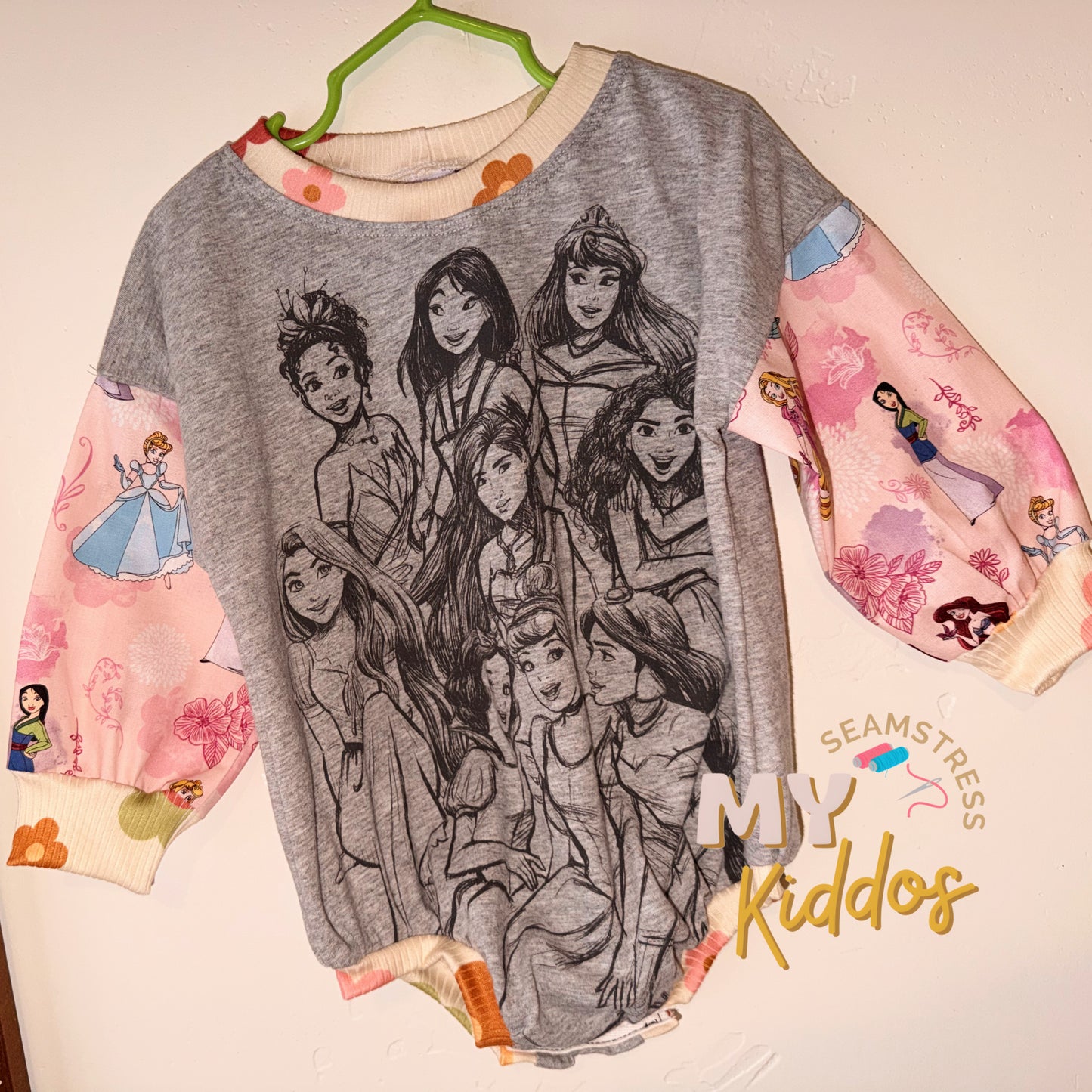 12/18m sweater romper with snaps RTS upcycled