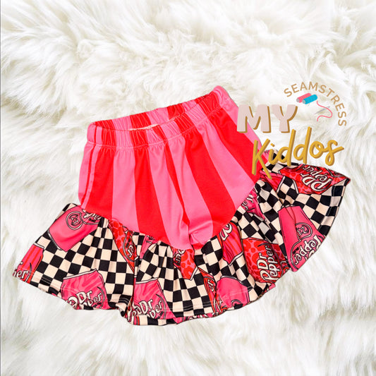 12/18m shorties with the emilia ruffles handmade rts